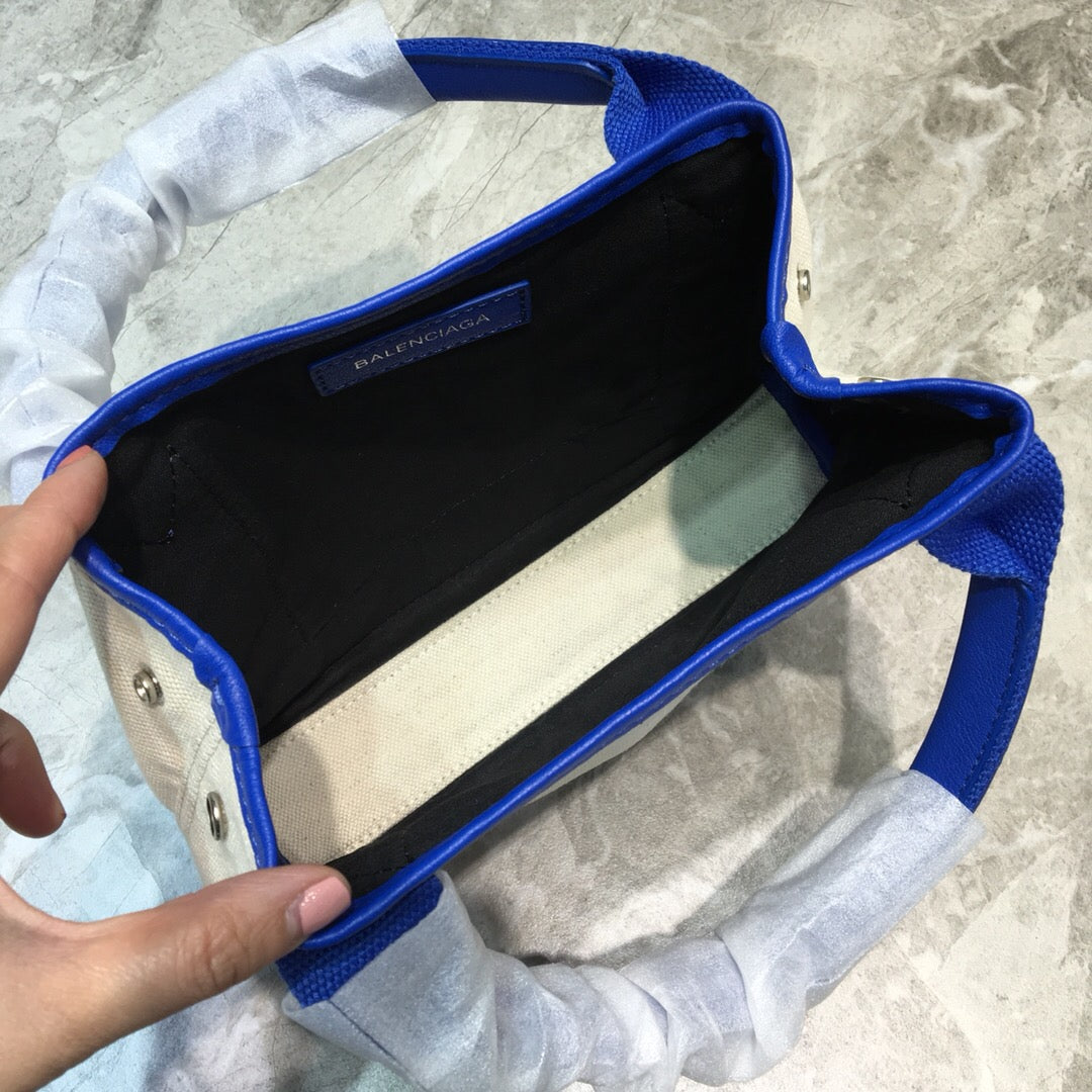 Top Quality Navy XS Tote Bag In Blue, For Women,  Bags 12.6in/32cm