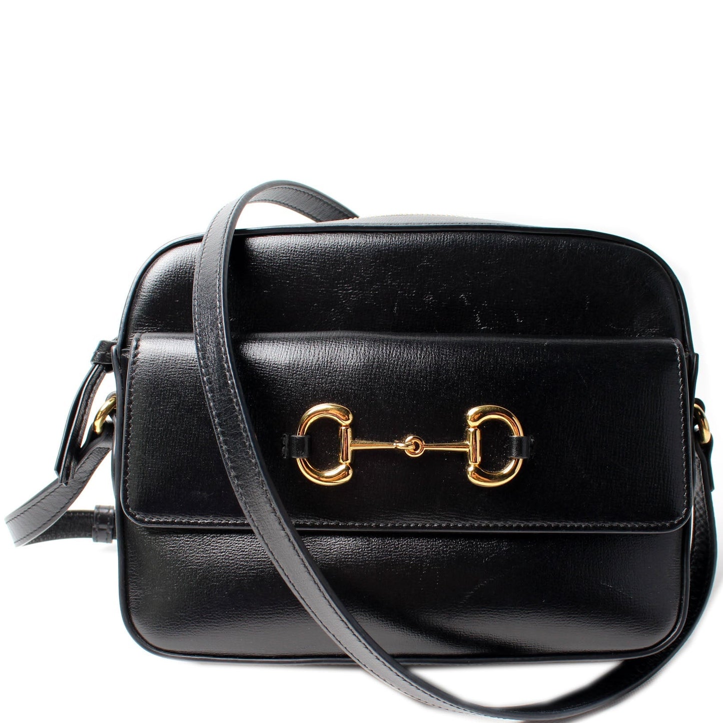 Gucci 645454 Horsebit 1955 Leather Shoulder Bag