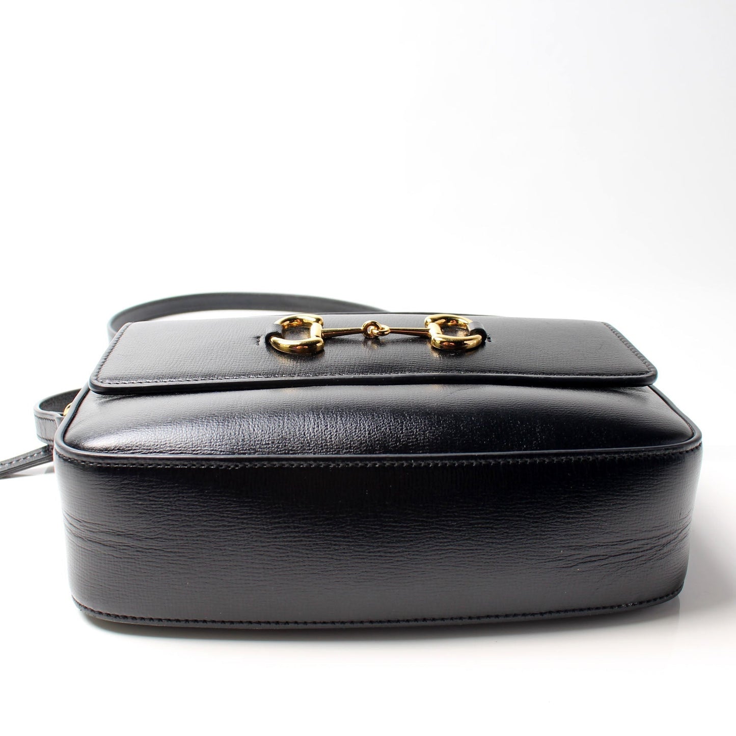 Gucci 645454 Horsebit 1955 Leather Shoulder Bag