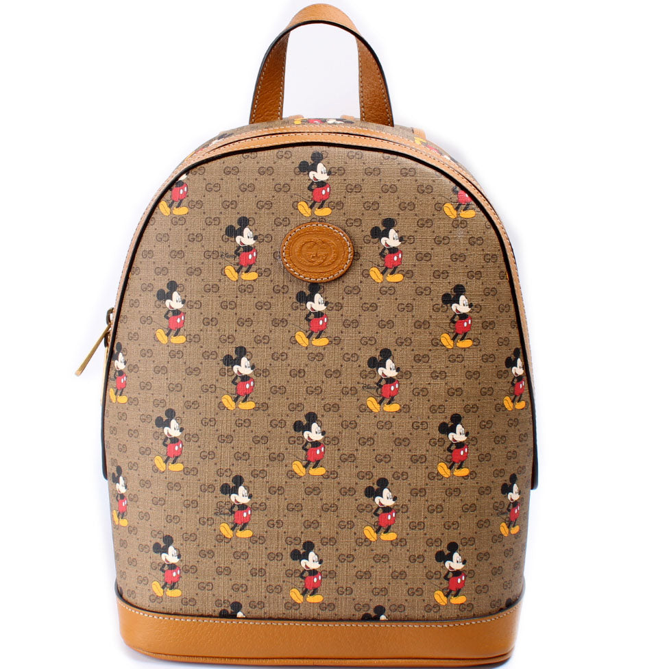 Gucci 552884 Disney x Mickey GG Supreme Backpack Small Bag