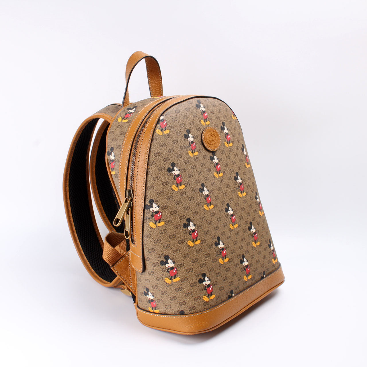 Gucci 552884 Disney x Mickey GG Supreme Backpack Small Bag