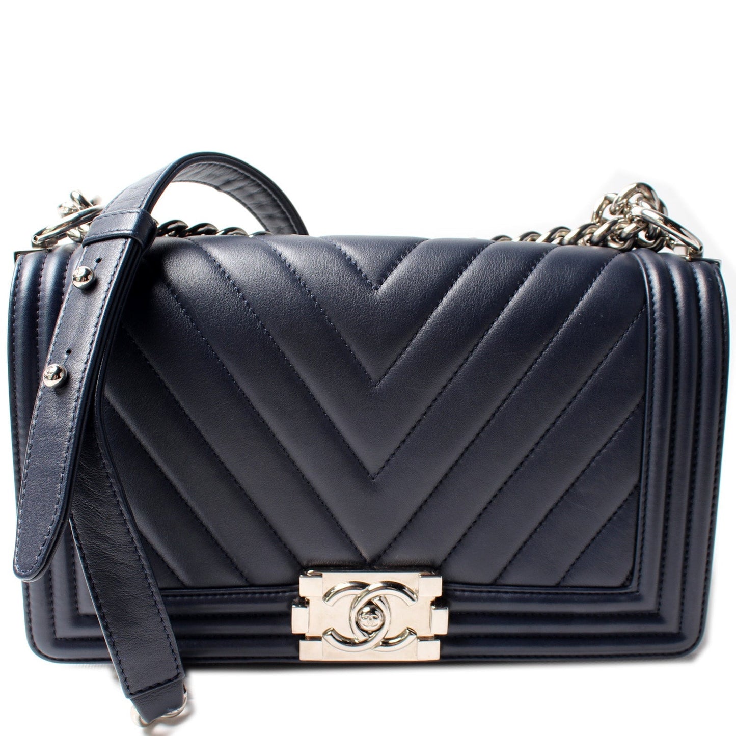 Chanel Boy Flap Medium Old Lambskin 22M Bag