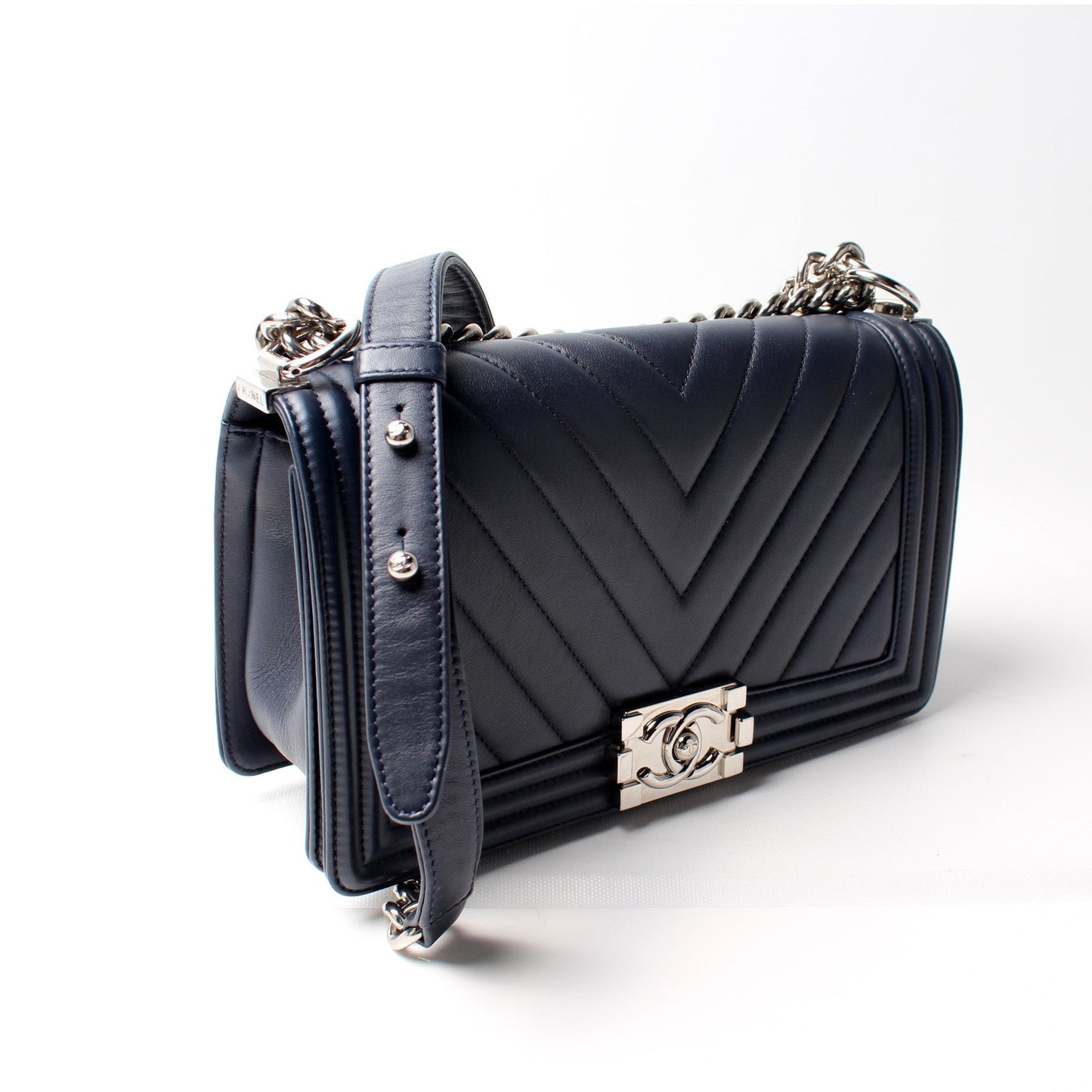 Chanel Boy Flap Medium Old Lambskin 22M Bag