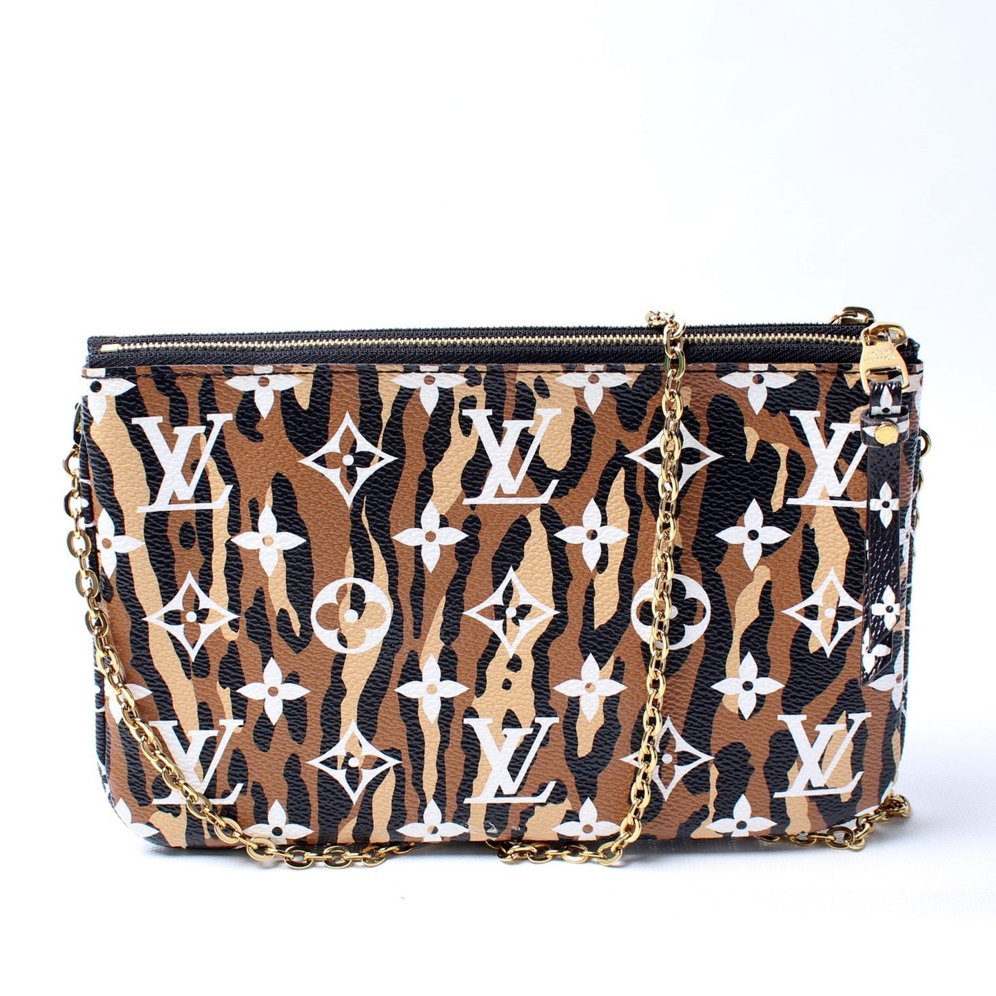 Louis Vuitton Double Zip Pochette Giant Jungle