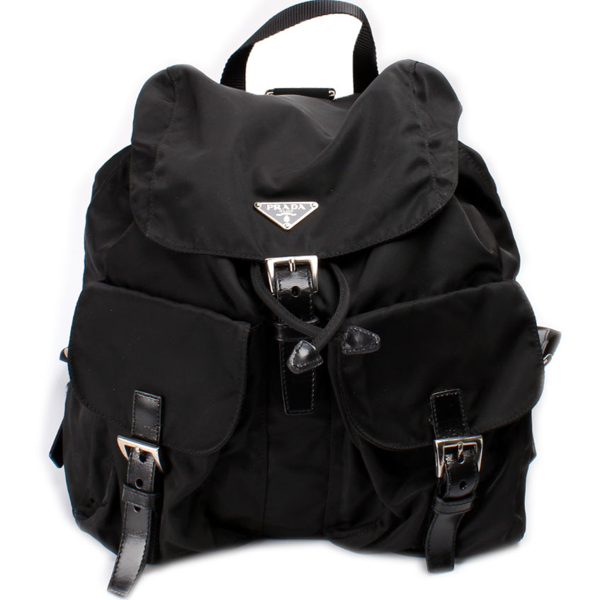 Prada   Nylon Backpack Large Bag