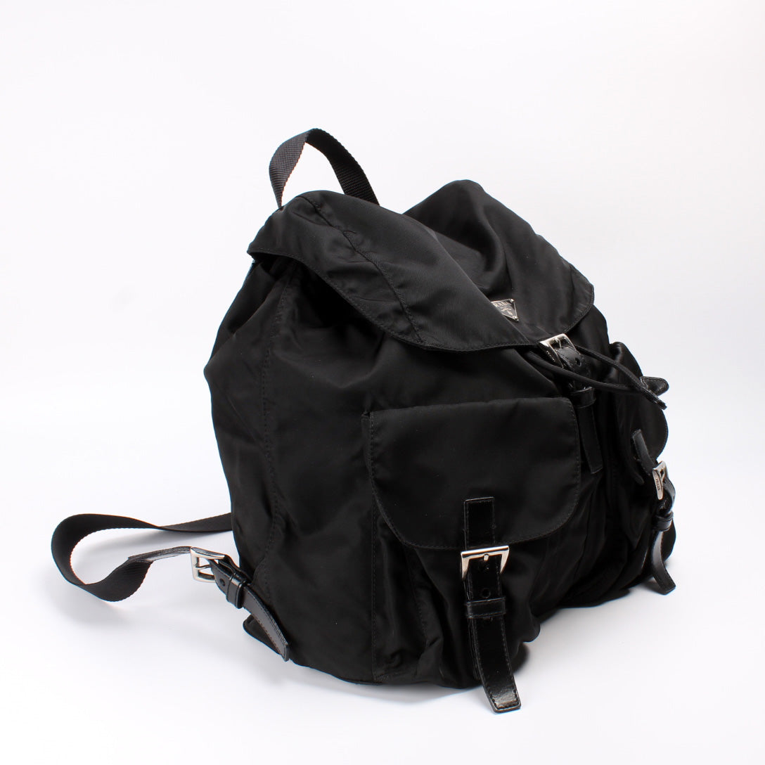 Prada   Nylon Backpack Large Bag