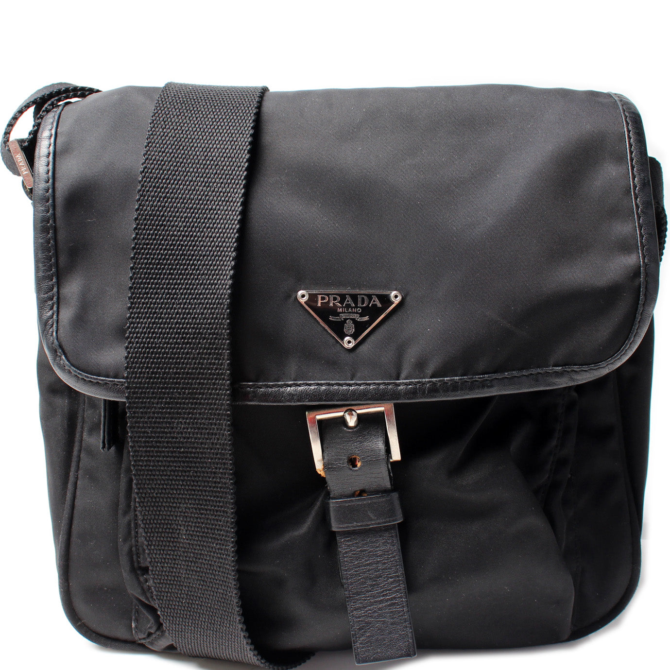 Prada Nylon Small Messenger   Bag