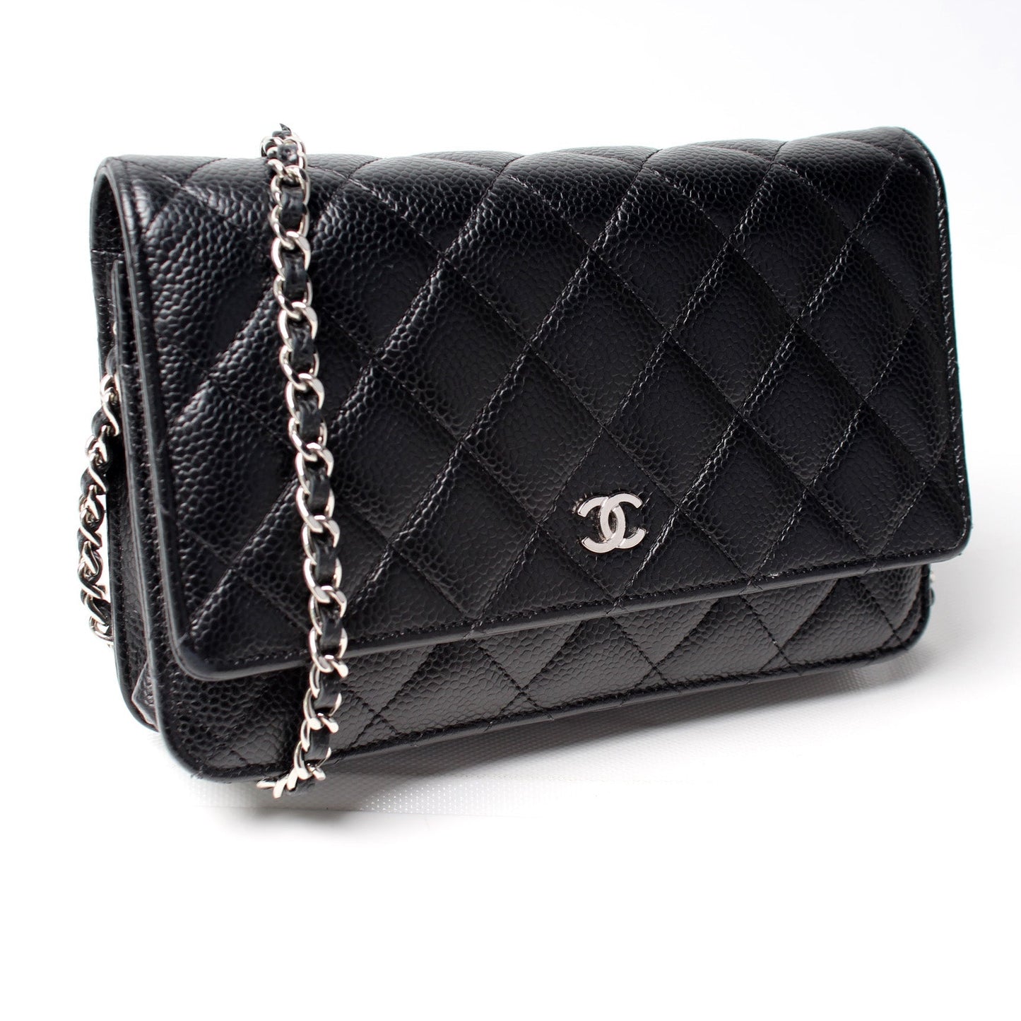 Chanel WOC Classic Quilted Caviar 27M Bag