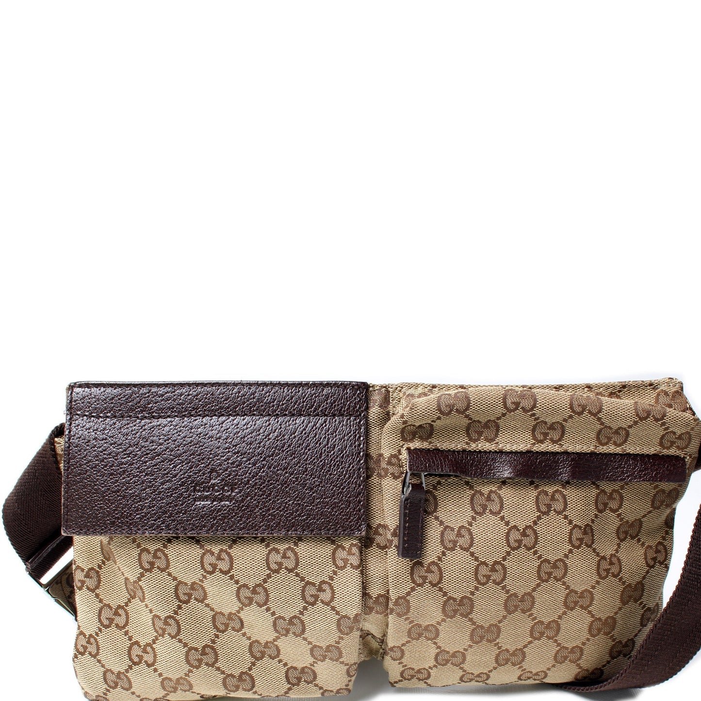 Gucci 28566 GG Canvas Waist Bag