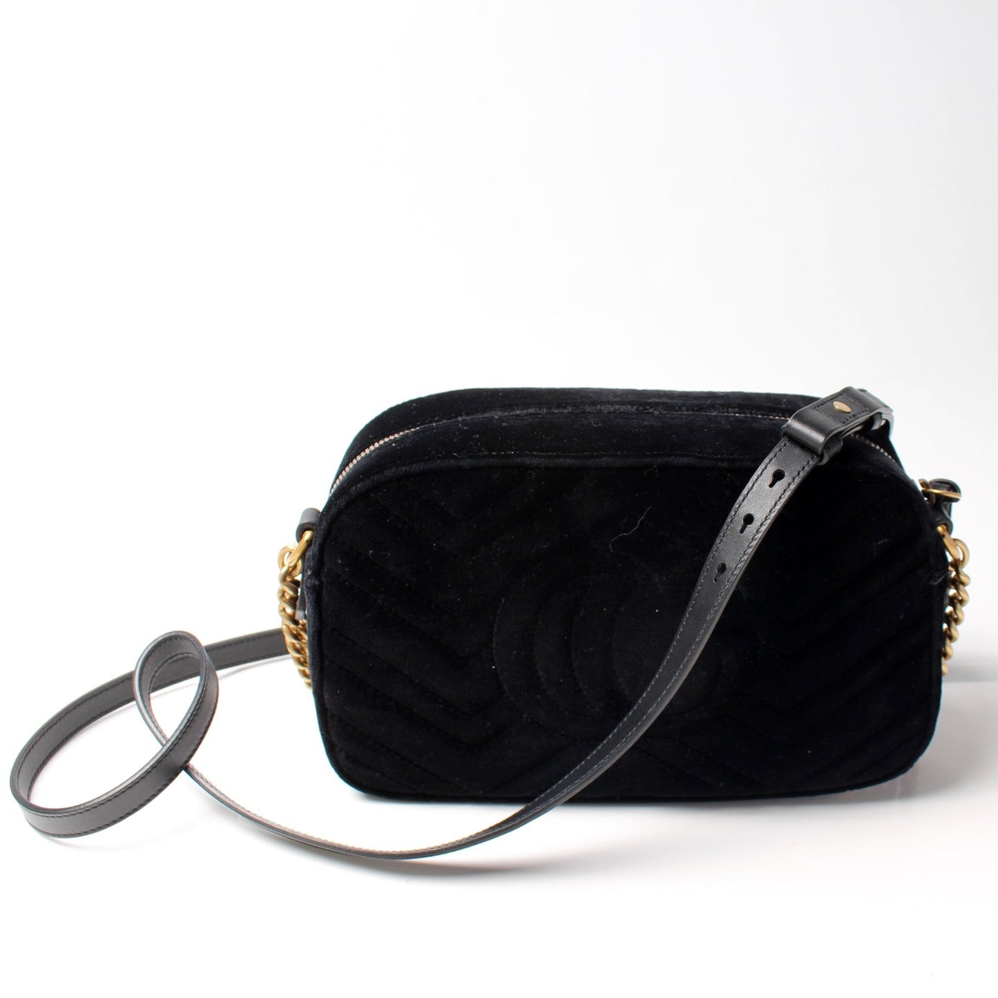Gucci 447632 Marmont Camera Velvet Star Bag