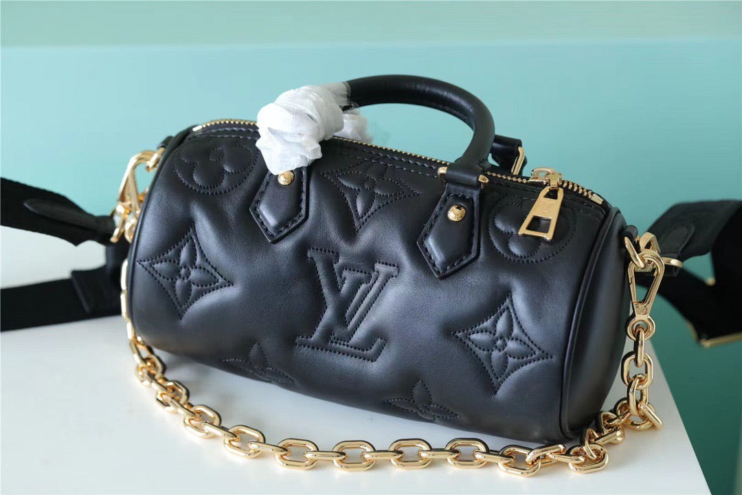 Top Quality Papillon BB Bag Classic Monogram For Women 20cm Black Top Quality M59800