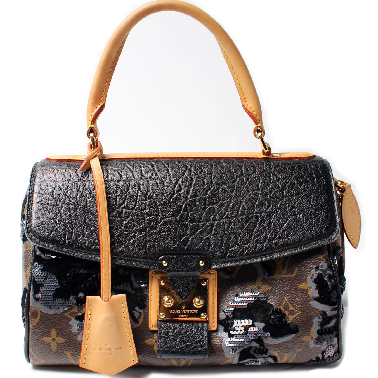 Louis Vuitton Carro l Fleur De Jais Monogram