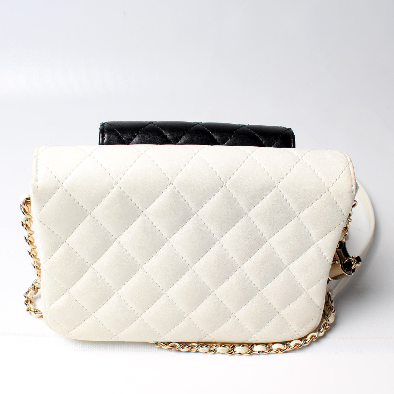 Chanel Side Packs Quilted Lambskin 27MM Bag