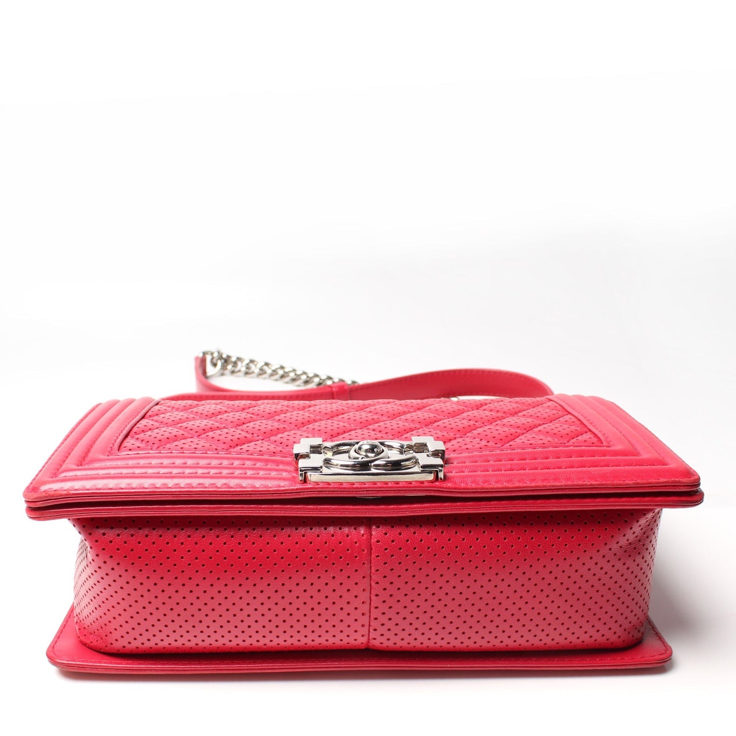 Chanel Boy Flap Medium Old Perforated Calfskin 19M Bag