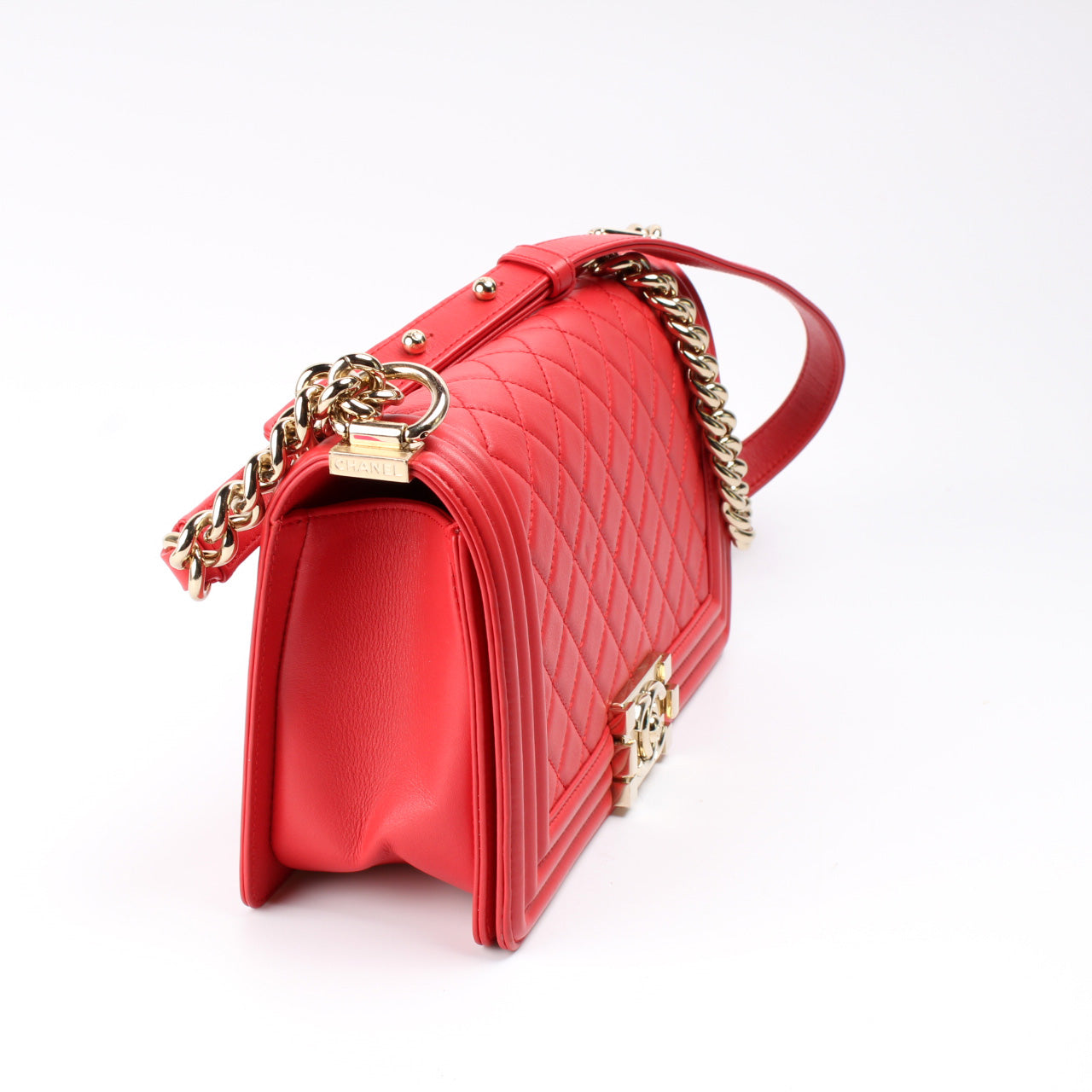 Chanel Boy Flap New Medium Calfskin 27M Bag
