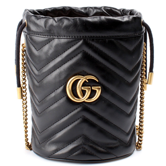 Gucci 575163 Marmont Mini Bucket Bag