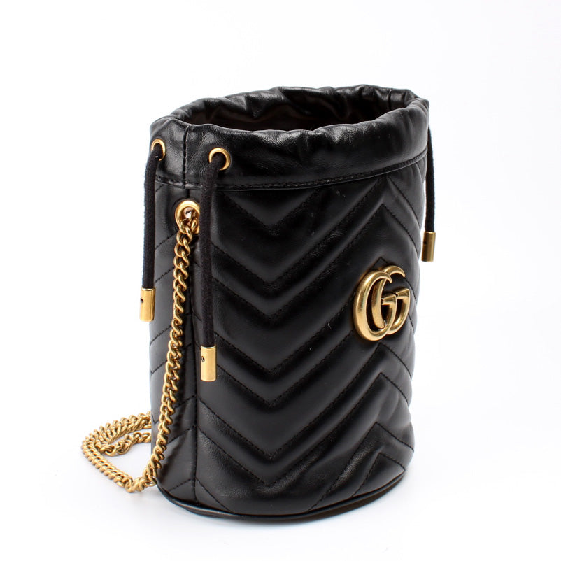 Gucci 575163 Marmont Mini Bucket Bag