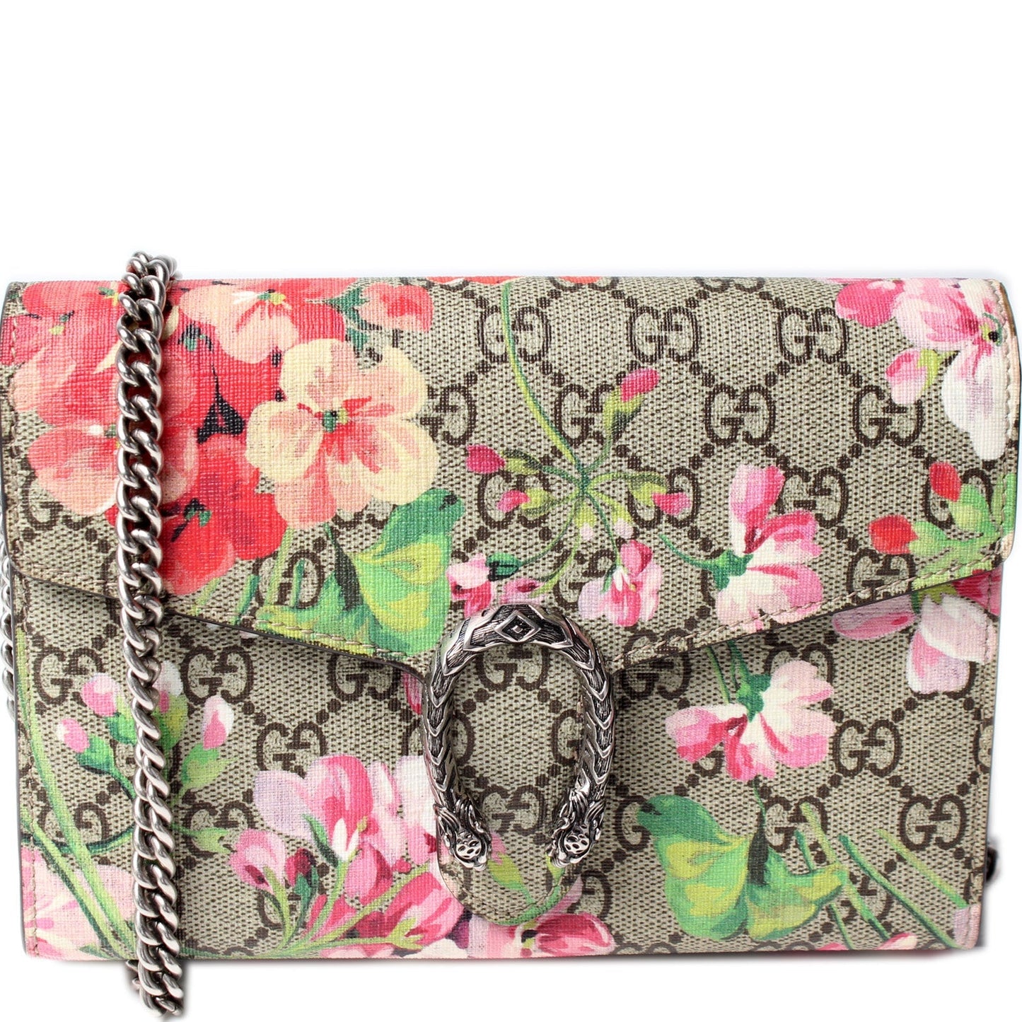 Gucci 401231 Dionysus Bloms Mini Wallet Bag