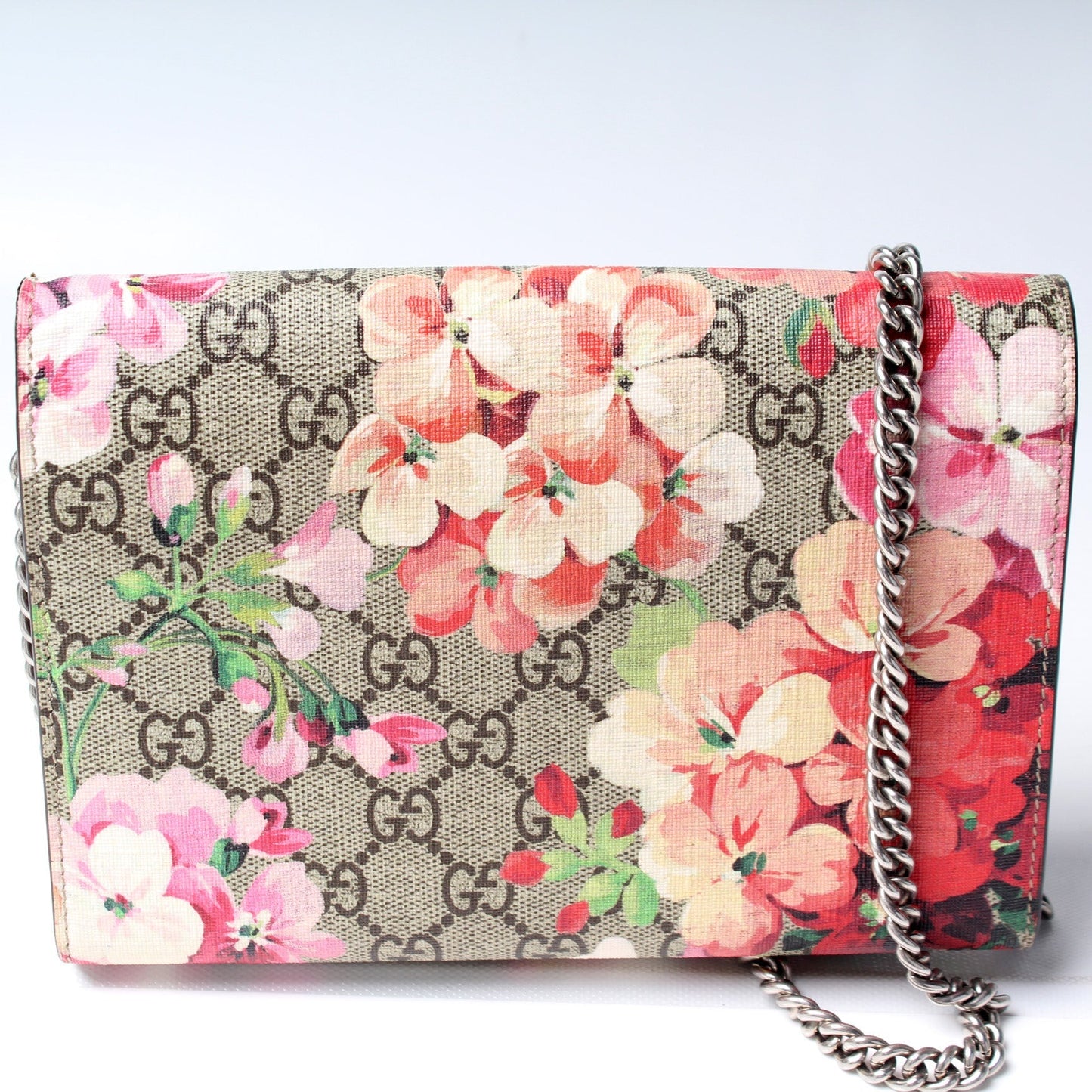 Gucci 401231 Dionysus Bloms Mini Wallet Bag