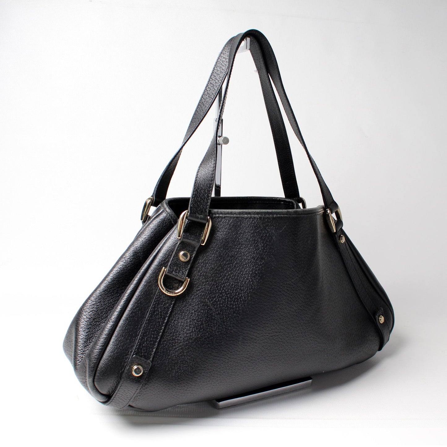 Gucci 130736 Abbey Leather Tote Medium Bag