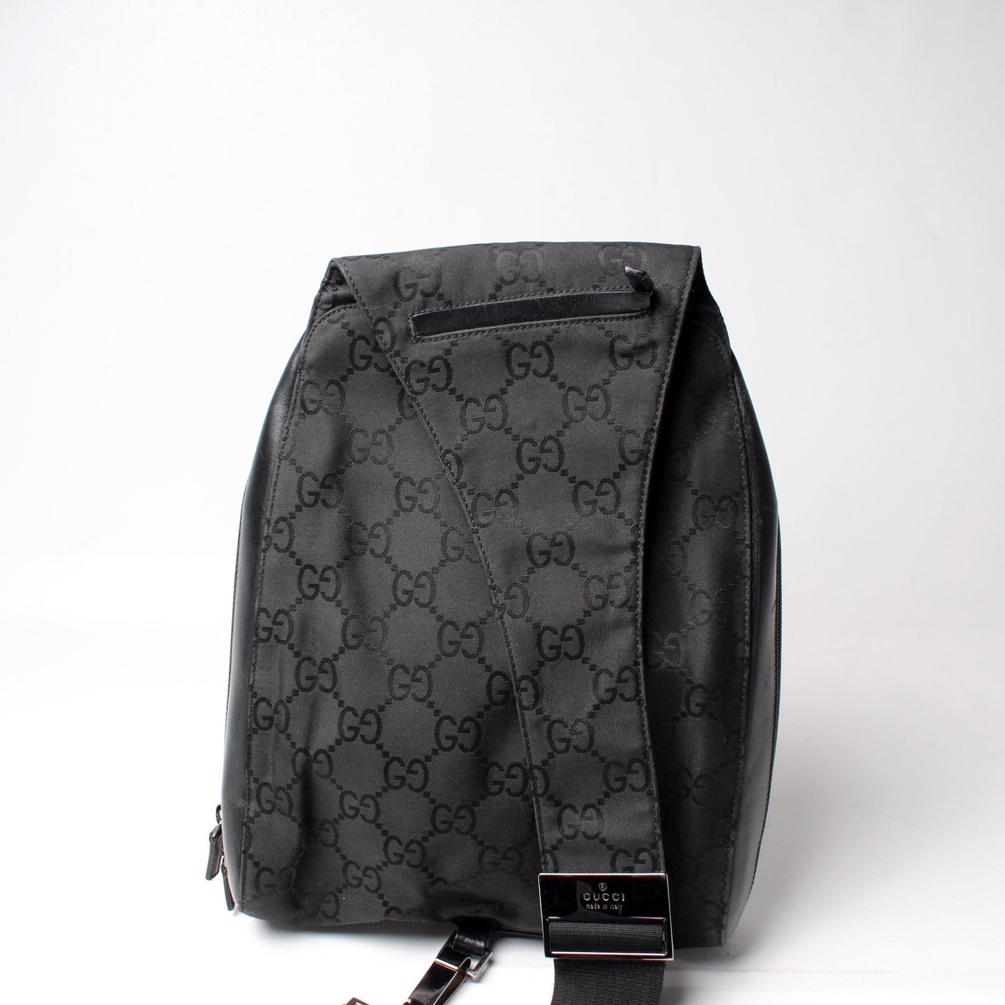 Gucci 003.0232 GG Nylon Sling   Bag