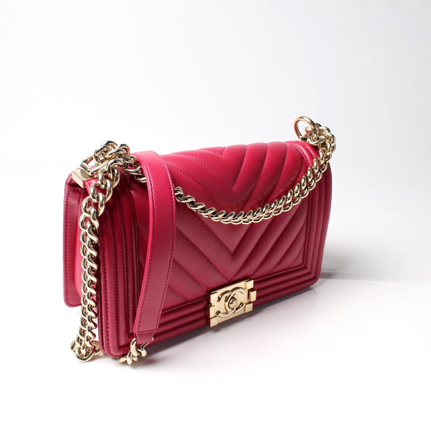 Chanel Boy Flap Medium Lambskin Newer Bag