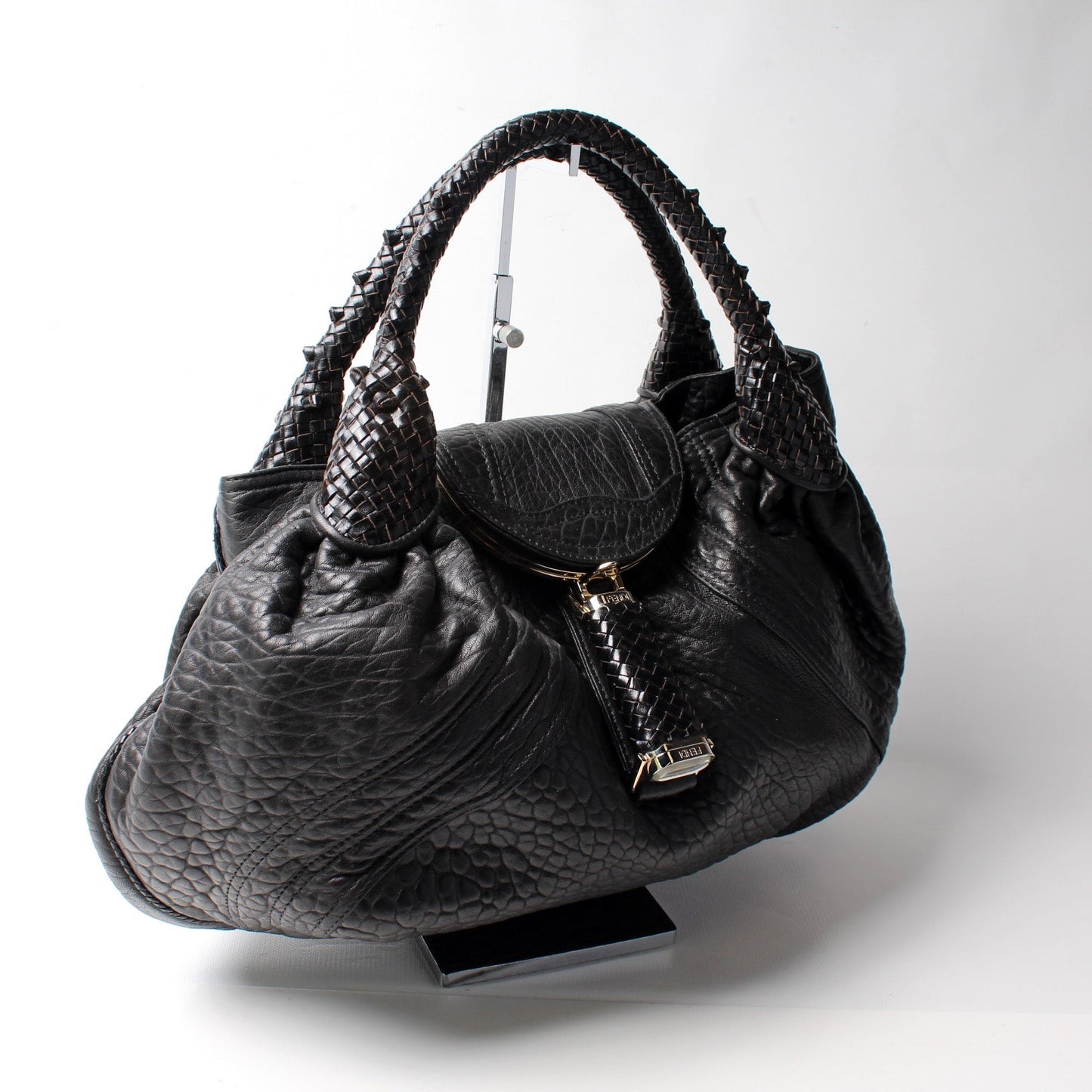 Fendi 8BR511 Spy Leather Bag