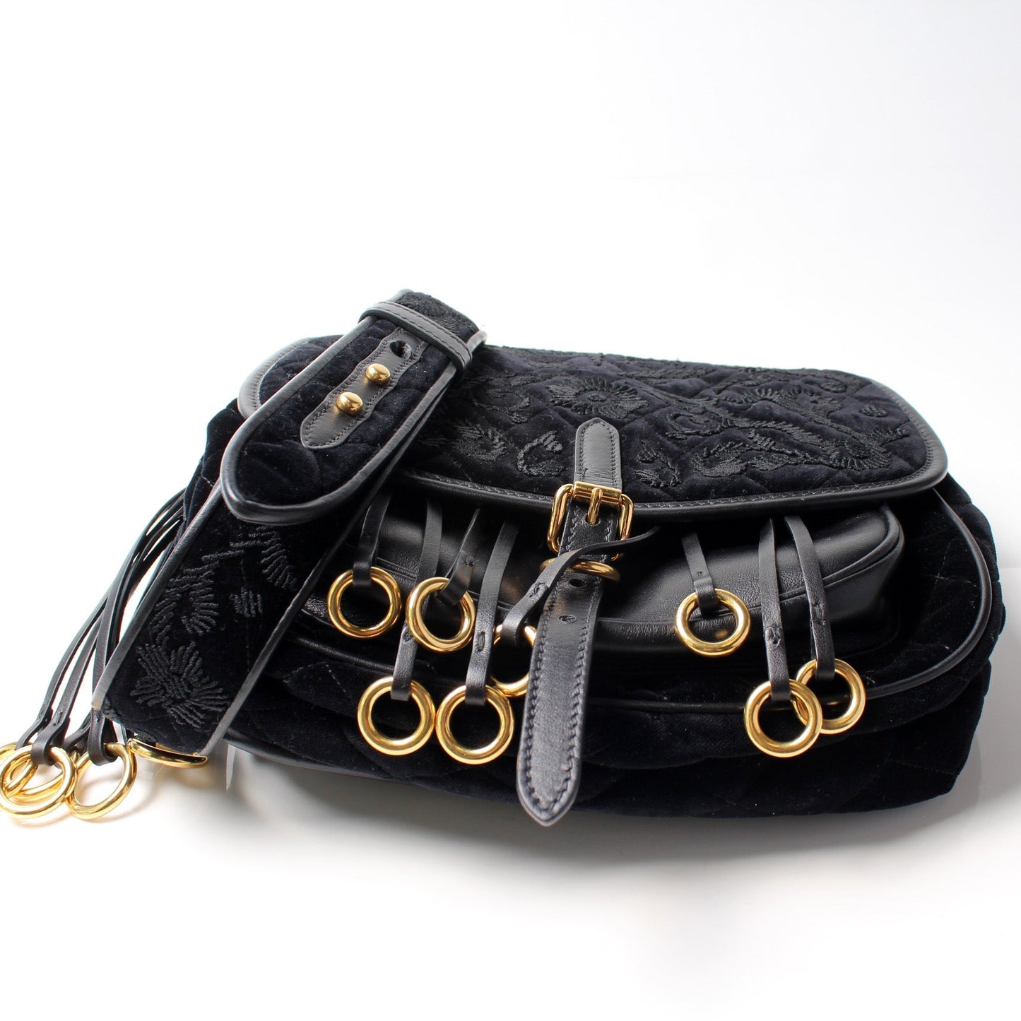 Prada Corsaire Velour Bag