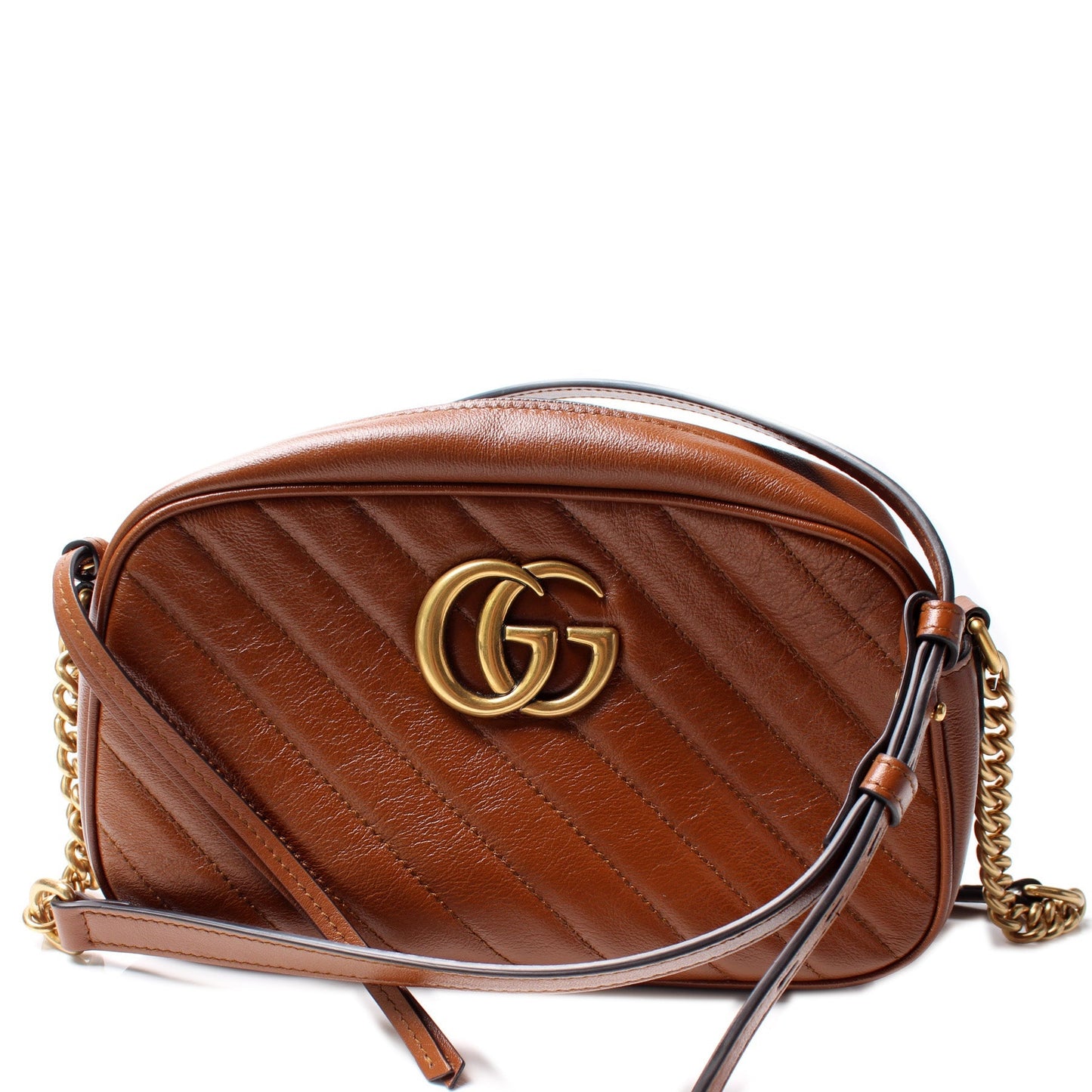 Gucci 447632 Marmont Small Leather Camera Bag