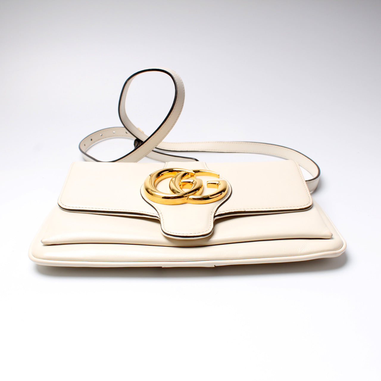 Gucci 550129 Arli Flap Small Calfskin Bag