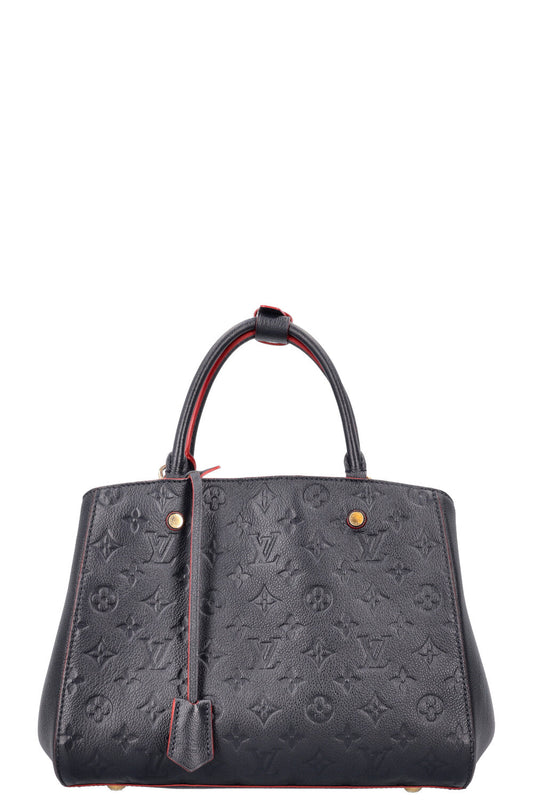 LOUIS VUITTON Montaigne BB Bag Navy