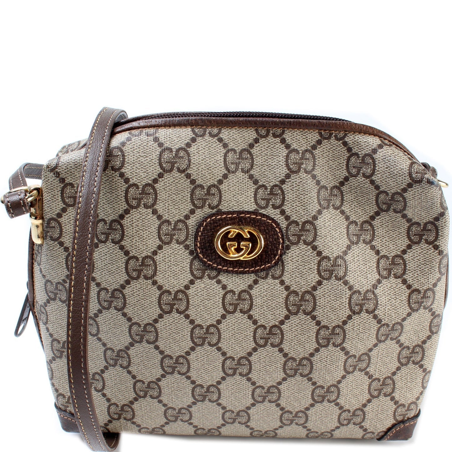 Gucci 67-01-4916 Interlocking GG Shoulder   Bag