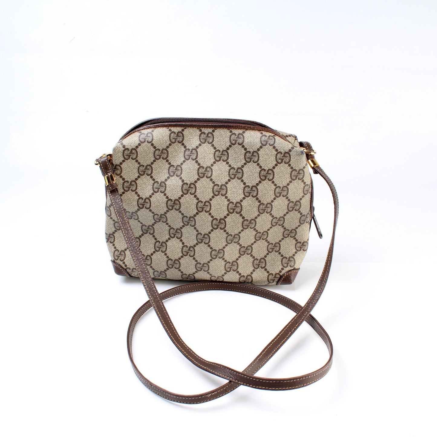 Gucci 67-01-4916 Interlocking GG Shoulder   Bag