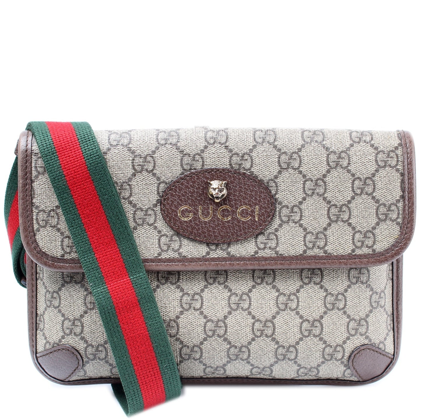 Gucci 493930 GG Supreme Neo Web Belt Bag