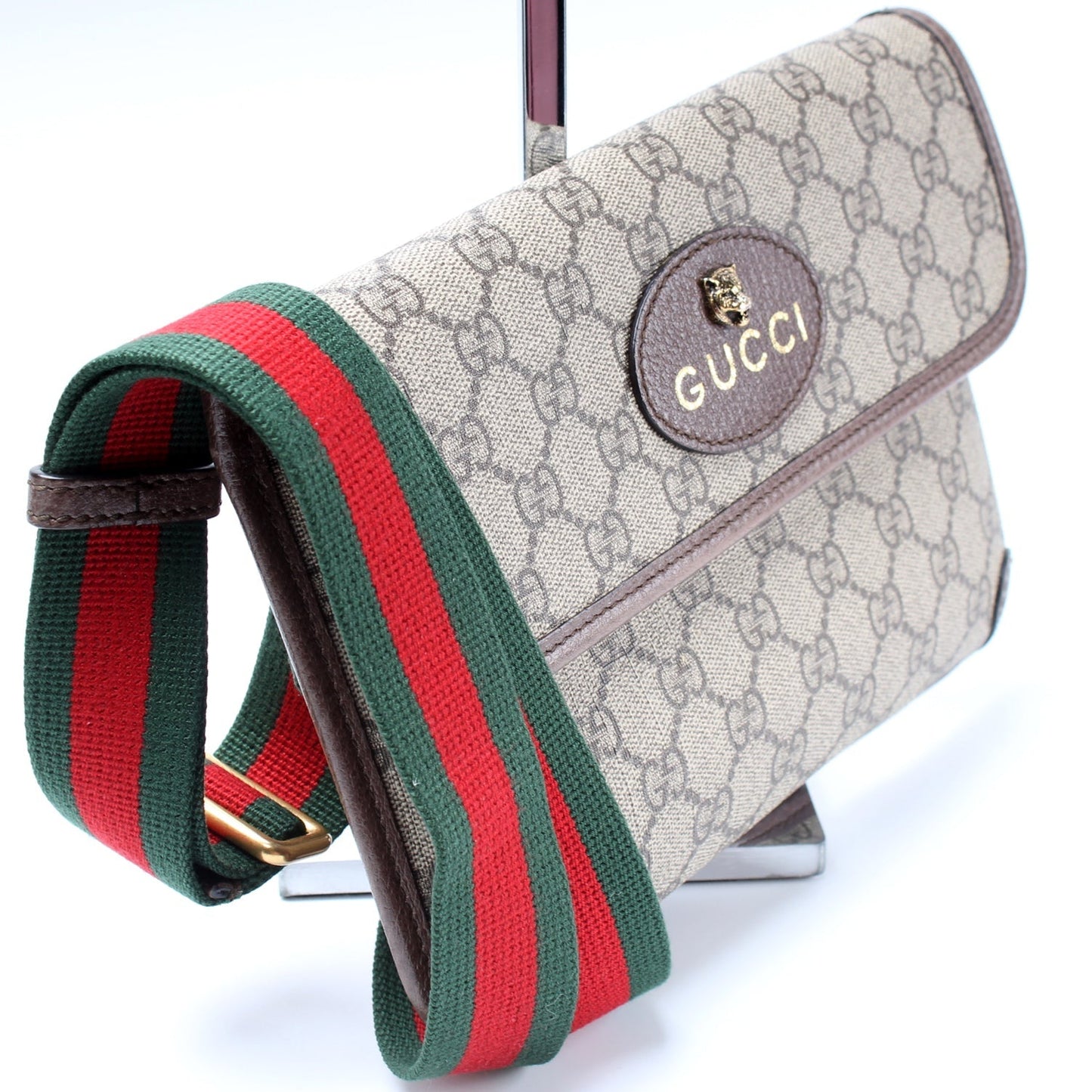 Gucci 493930 GG Supreme Neo Web Belt Bag