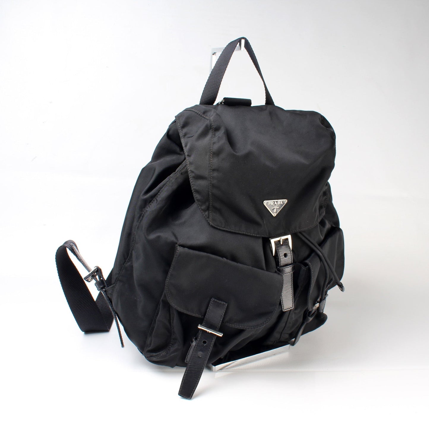 Prada   Nylon Backpack Large Bag