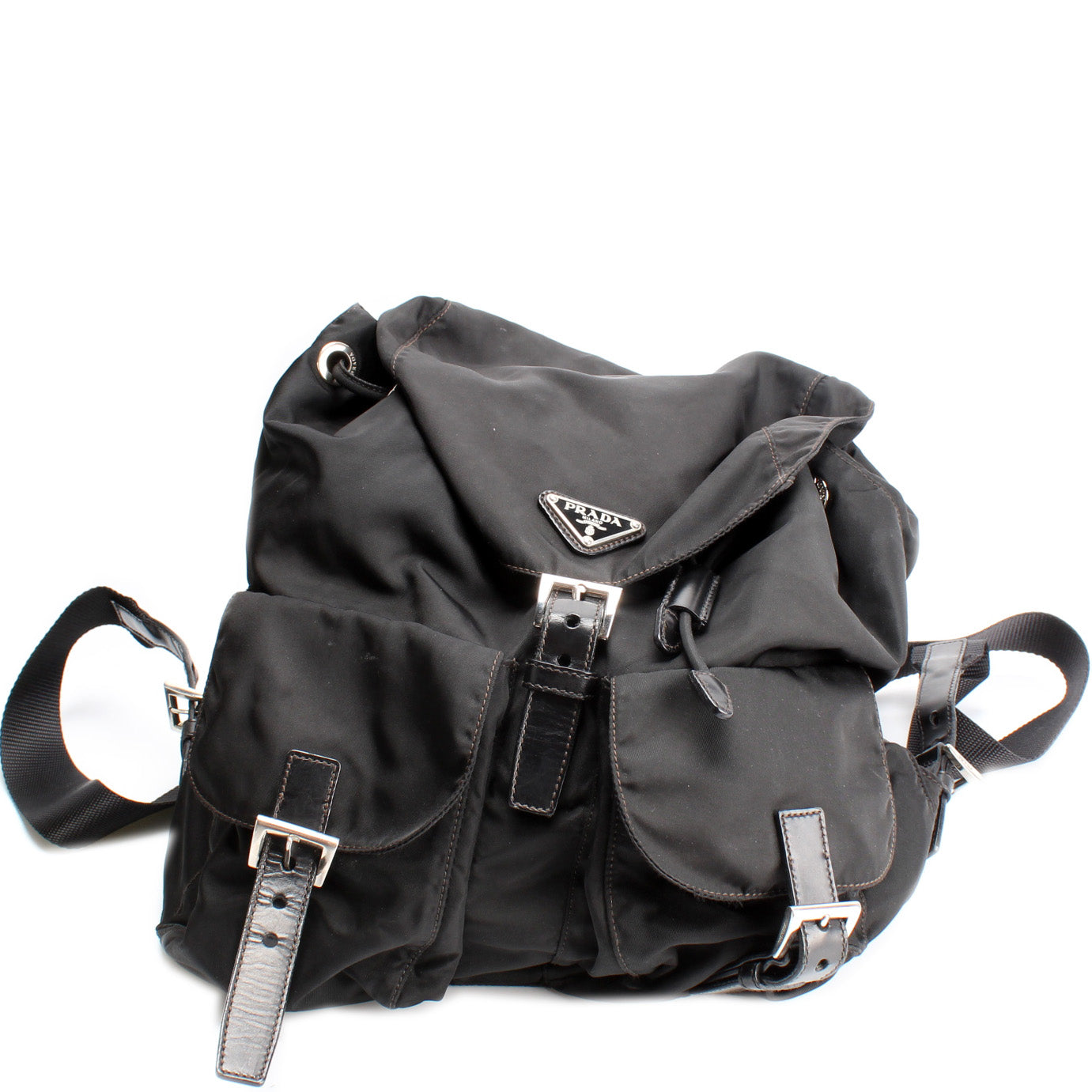 Prada   Nylon Backpack Large Bag