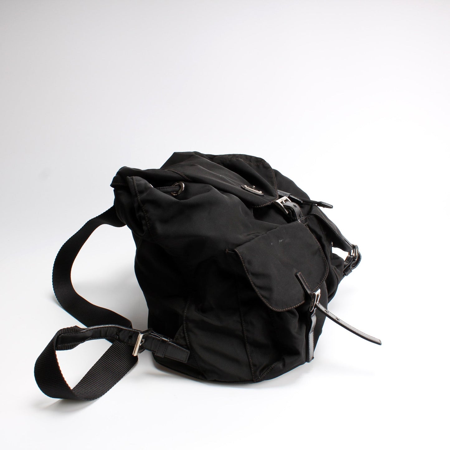 Prada   Nylon Backpack Large Bag