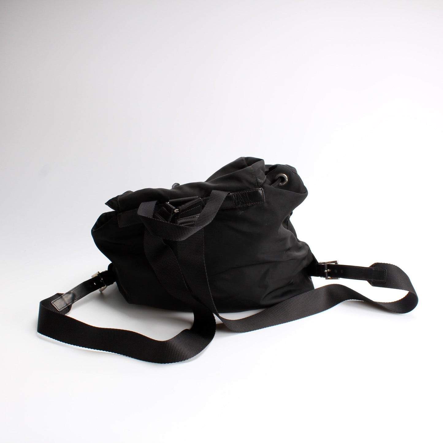Prada   Nylon Backpack Large Bag