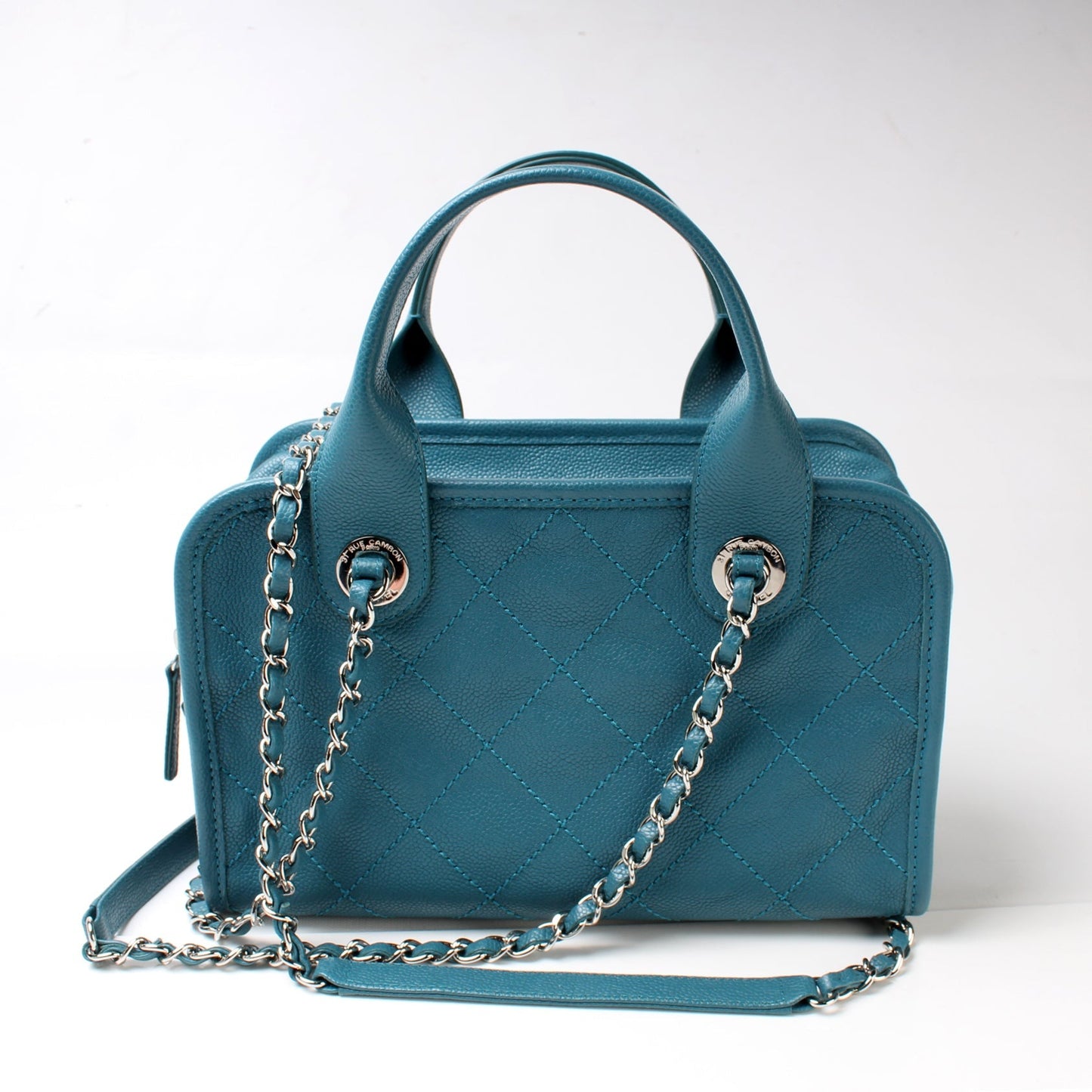 Chanel Deauville Bowling Small Caviar 20M Bag