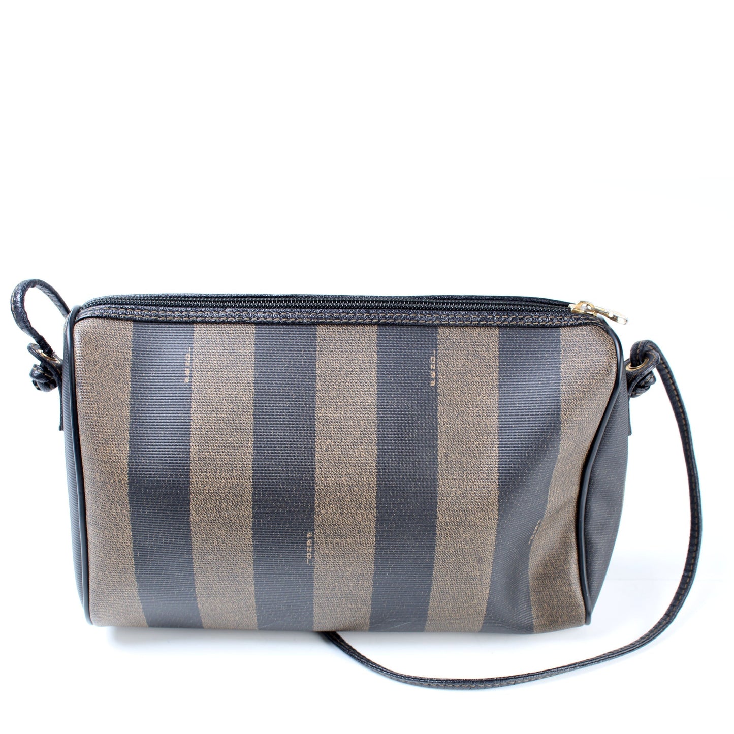 Fendi Pequin Stripe   Crossbody Bag