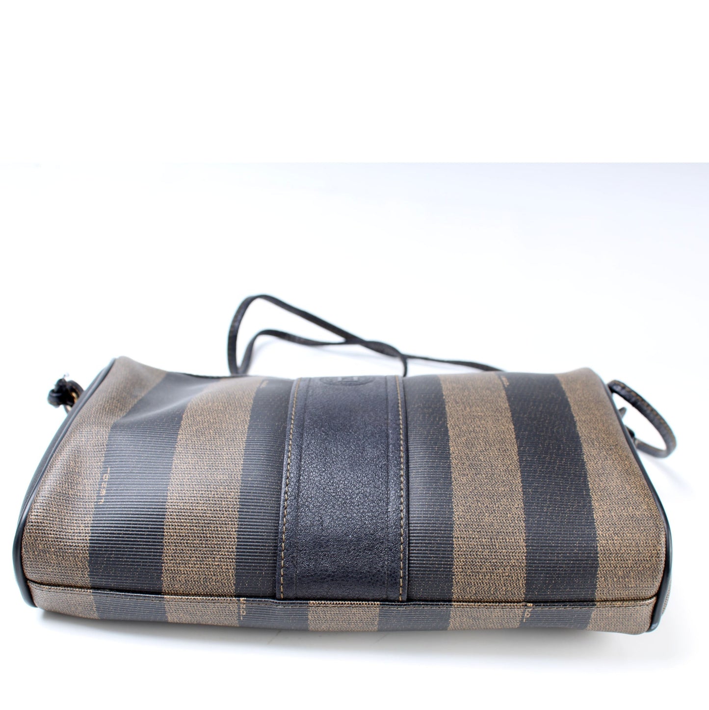 Fendi Pequin Stripe   Crossbody Bag