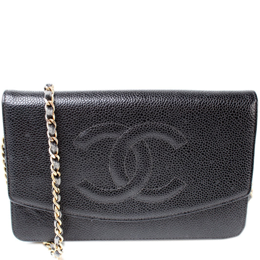 Chanel WOC Timeless CC Caviar Bag