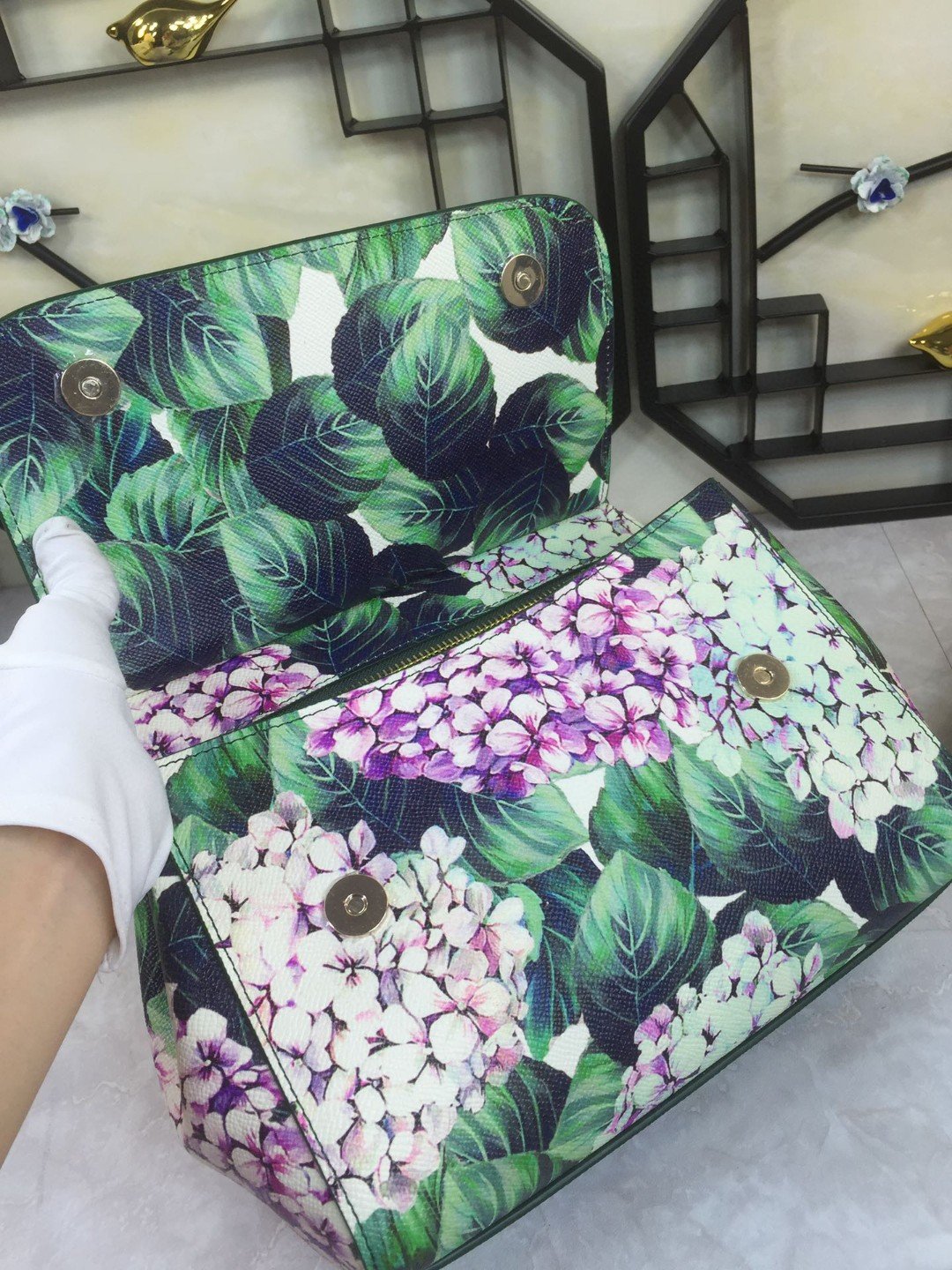 Top Quality 90s Sicily Bag With Logo Print Multicolor For Women 10.2in/26cm Top Quality
