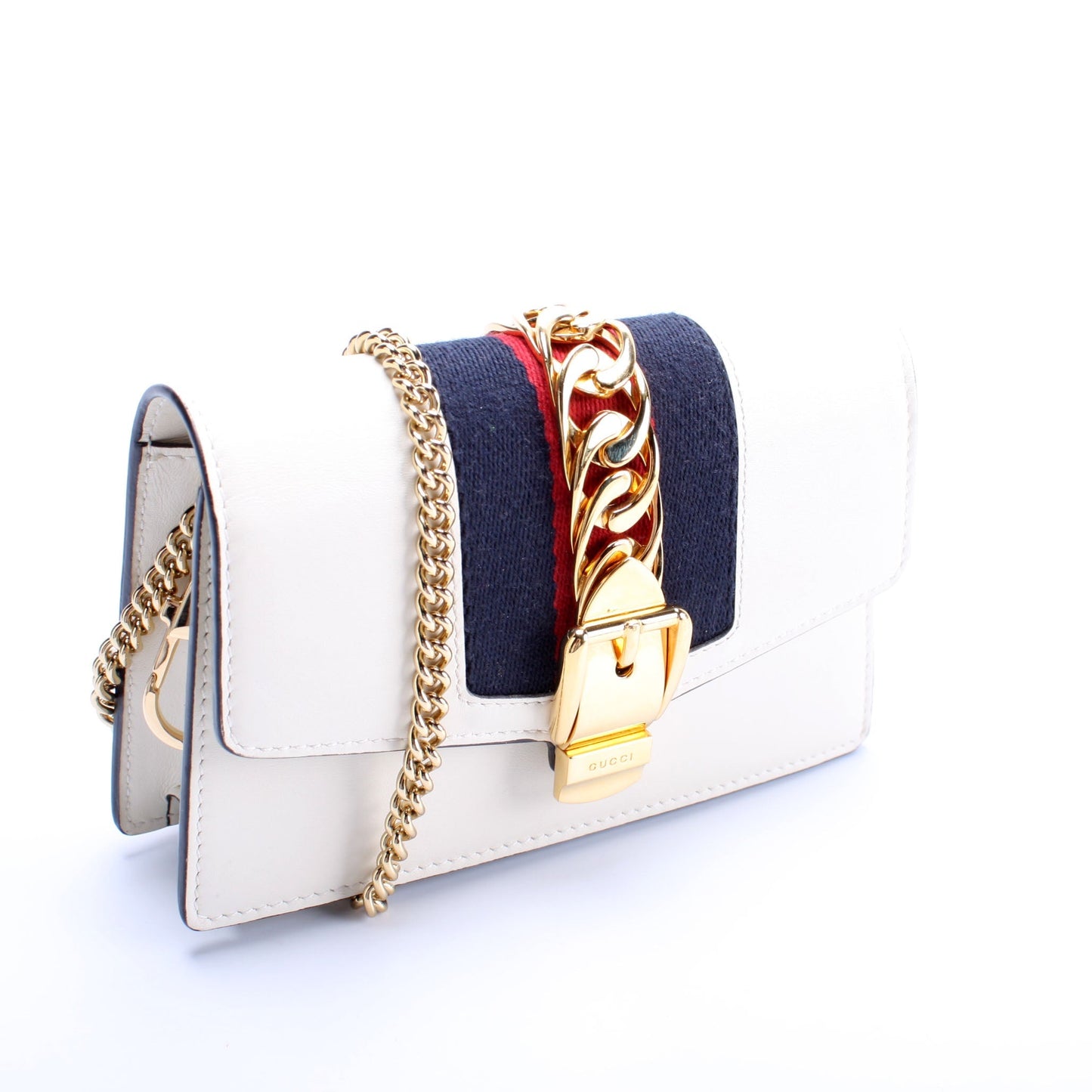 Gucci 494646 Sylvie Chain Super Mini Bag