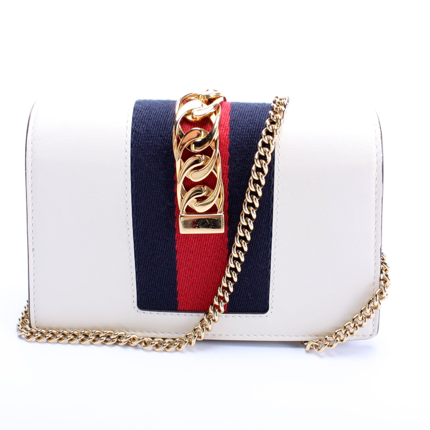 Gucci 494646 Sylvie Chain Super Mini Bag
