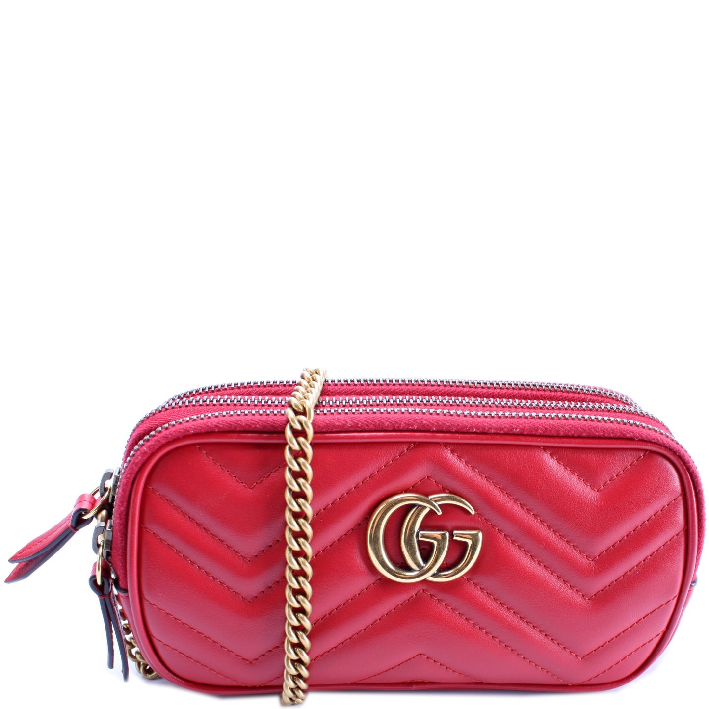 Gucci 546581 Marmont Mini With Chain Bag