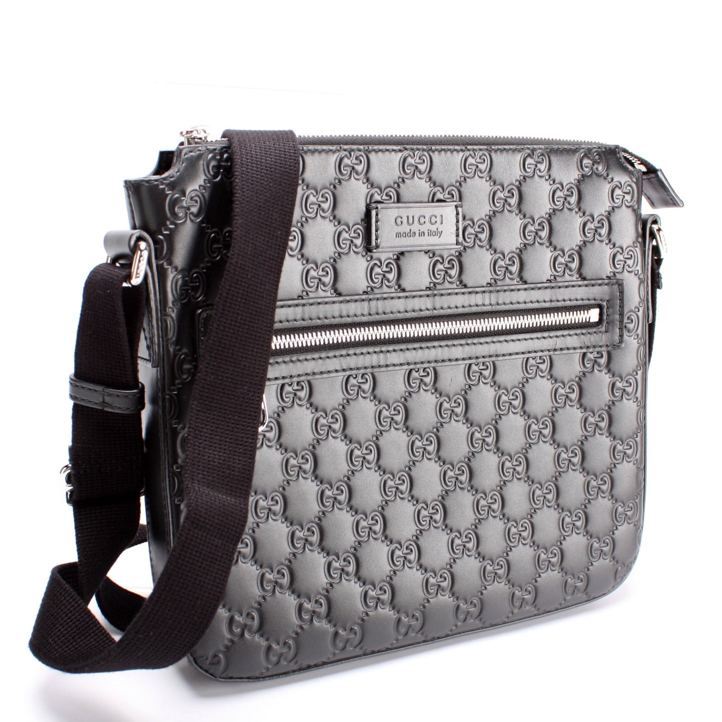 Gucci 406410 Flat Messenger Small Bag