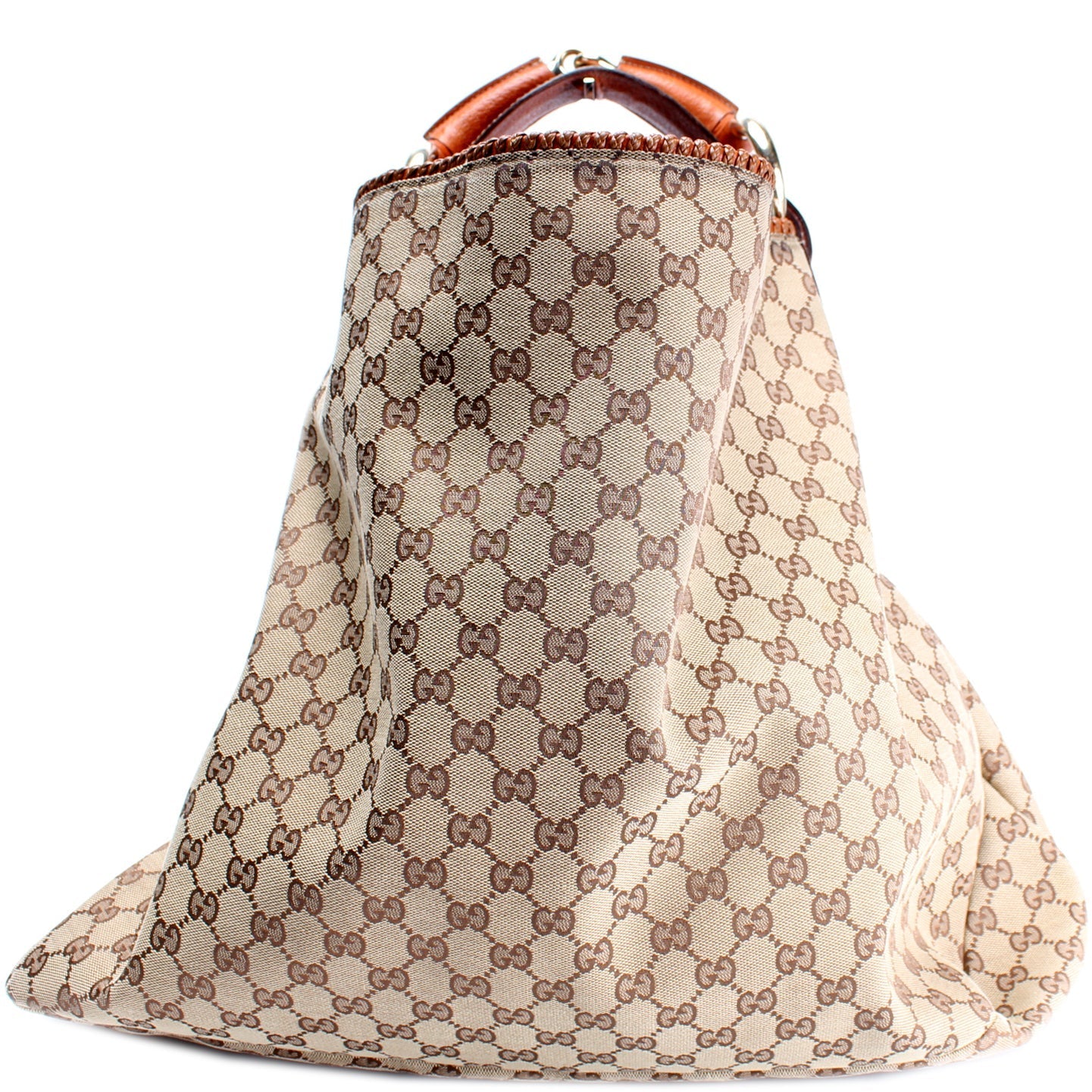 Gucci 114900 Horsebit Hobo Bag