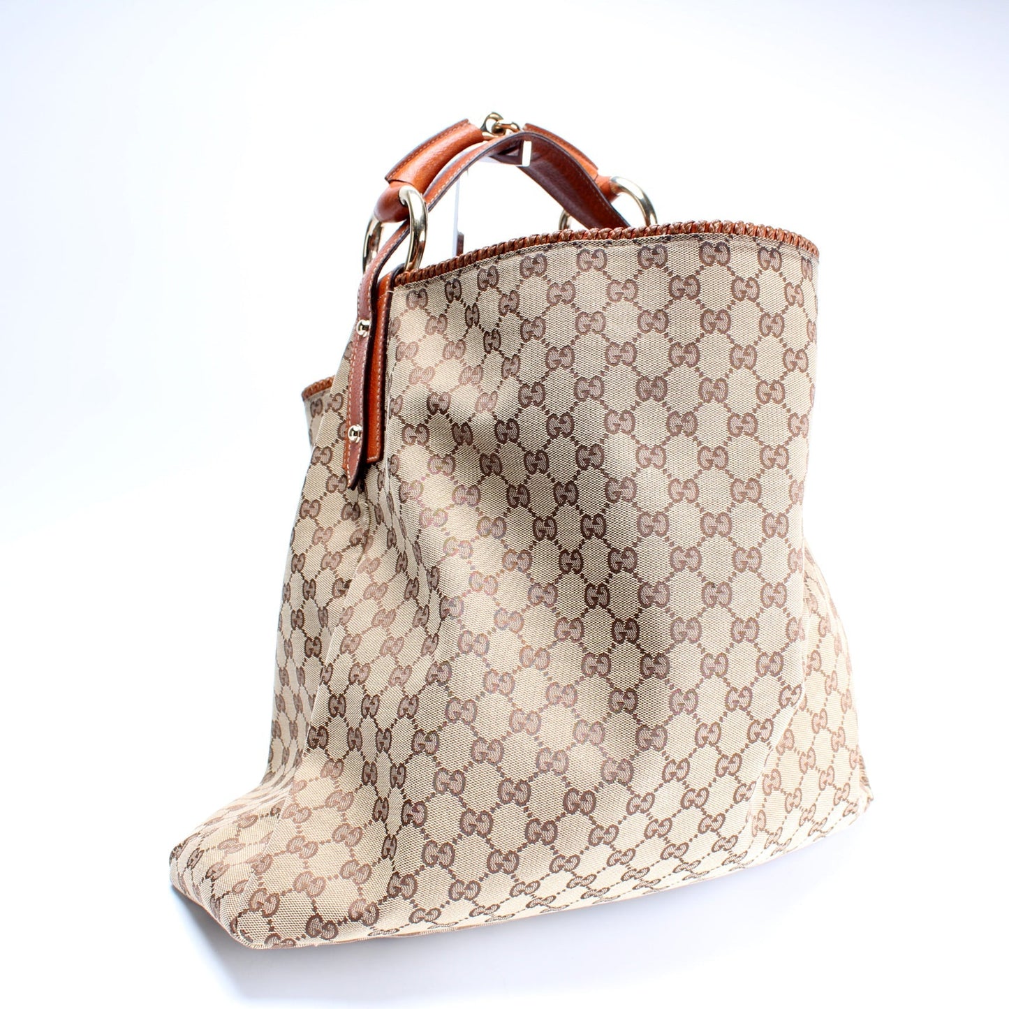 Gucci 114900 Horsebit Hobo Bag